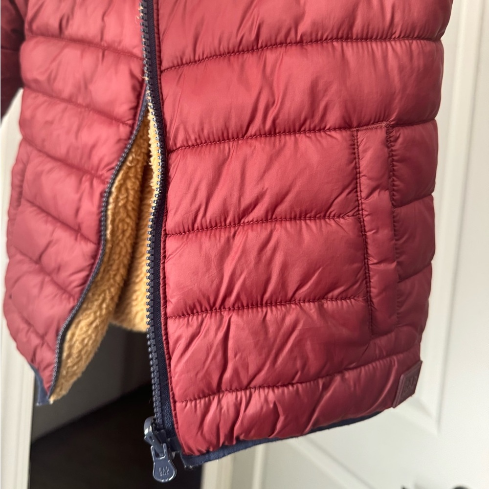 Reversible teddy jacket - Picture 5 of 7